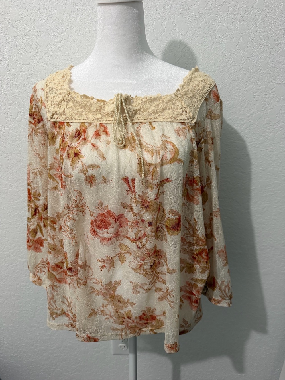 Ralph Lauren Floral Blouse size S